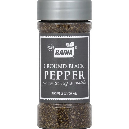 Badia Black Pepper Table Grind, 16 Ounce