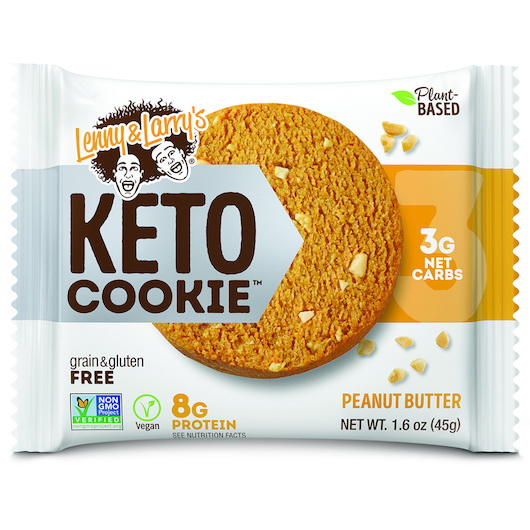 酷牌库|商品详情-Lenny & Larry's进口代理批发 Lenny & Larry's Keto Cookie 花生酱 Keto Cookie，1.6 盎司，每箱 6 个