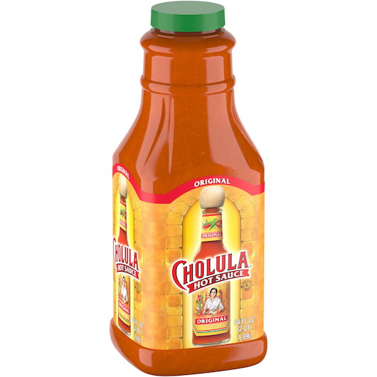 Cholula进口代理批发 Cholula 原味辣酱，64 液量盎司，每箱 4 件