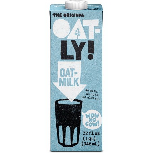 Oatly进口代理批发 Oatly 原味燕麦奶，32 液量盎司，每箱 12 块