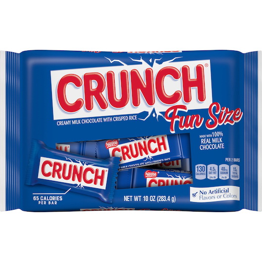 Crunch进口代理批发 Crunch 大号趣味装，10 盎司，每箱 12 个