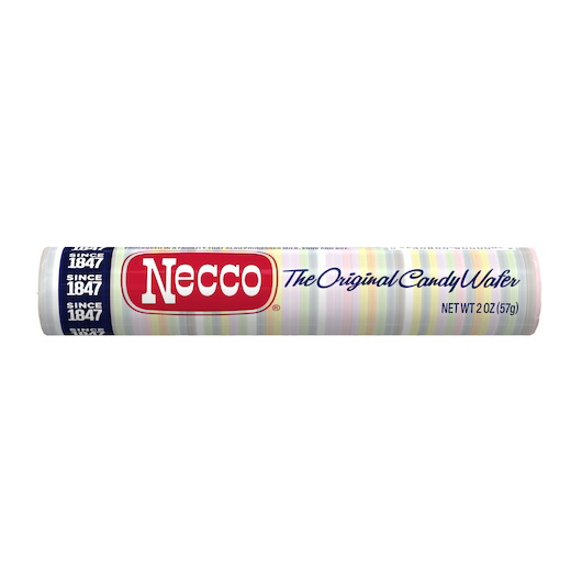 NECCO进口代理批发 Necco 威化饼展示盒，2 盎司，每箱 12 个