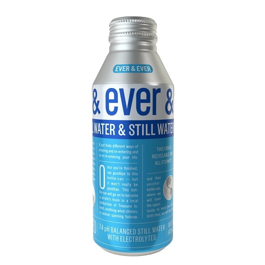 Ever & Ever进口代理批发 Ever&Ever Vita Coco Ever And Ever 静止瓶装水，16 盎司，每箱 12 瓶