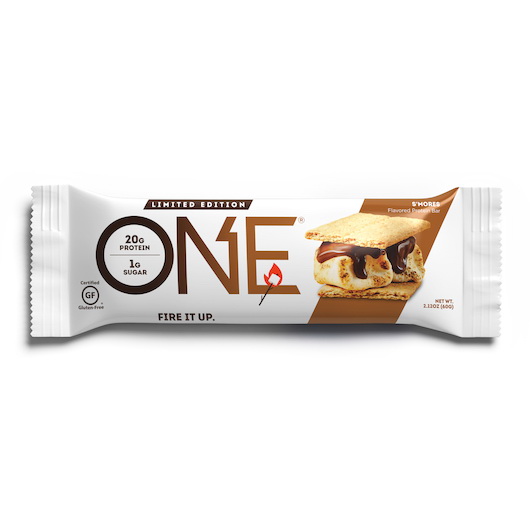 酷牌库|商品详情-ONE进口代理批发 One Brand S'mores，2.12 盎司，每箱 6 颗