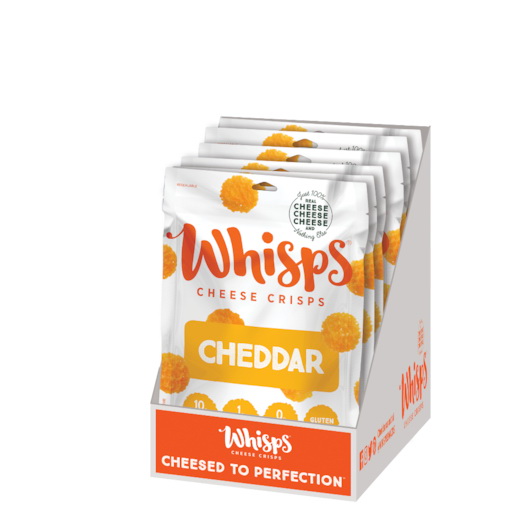 酷牌库|商品详情-Whisps进口代理批发 Whisps 切达干酪薯片，2.12 盎司，每箱 6 块