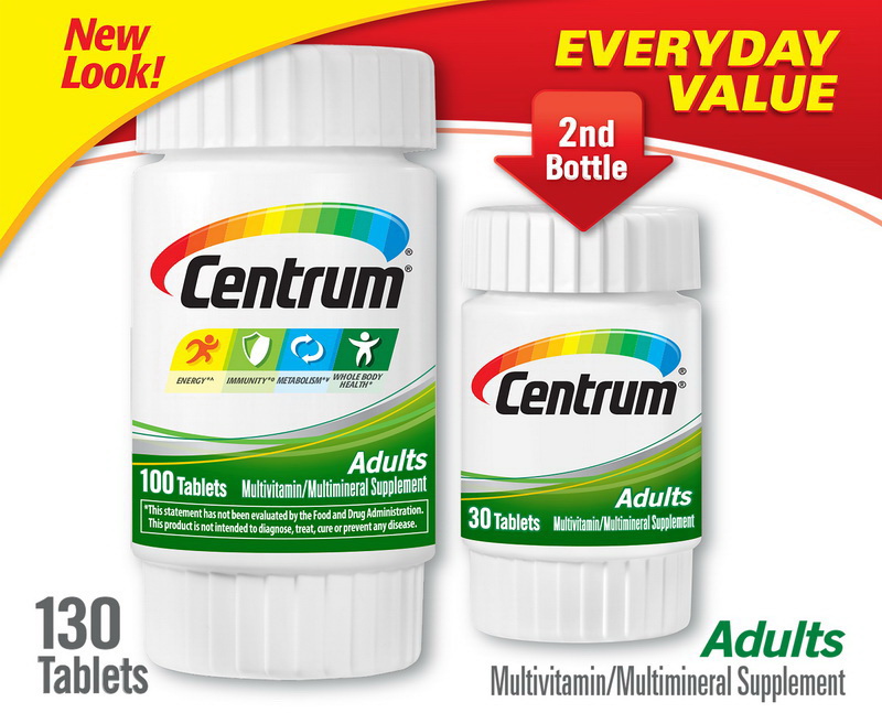 Centrum Adult进口代理批发 Centrum 成人 F00005445177 4-3-260 每个