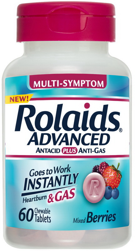 Rolaids进口代理批发 Rolaids 高级混合浆果片，60 片，每盒 3 片，每箱 8 片