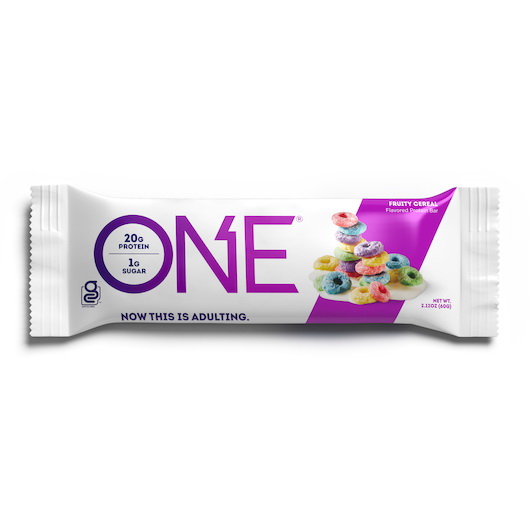 ONE进口代理批发 One Brand 果味麦片，2.12 盎司，每箱 6 粒