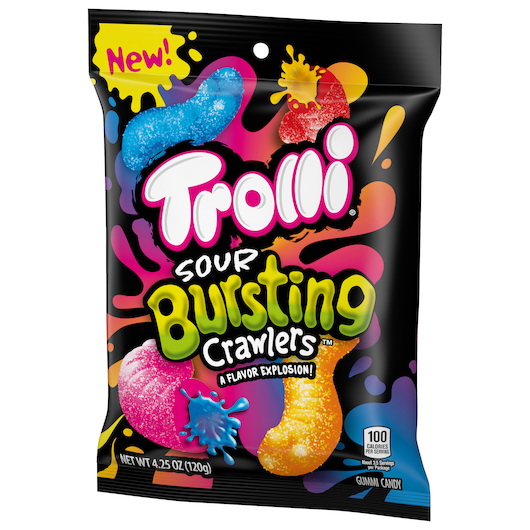 酷牌库|商品详情-Trolli进口代理批发 Trolli 爆裂爬虫，4.25 盎司，每箱 12 个