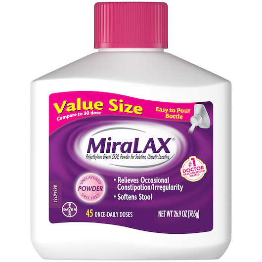 酷牌库|商品详情-Miralax进口代理批发 Miralax Miralax Easy Pour，26.9 盎司，每盒 2 件，每箱 4 件