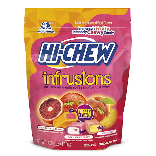 Hi-Chew进口代理批发 Hi-Chew 输液中号站立式，4.24 盎司，每箱 7 件