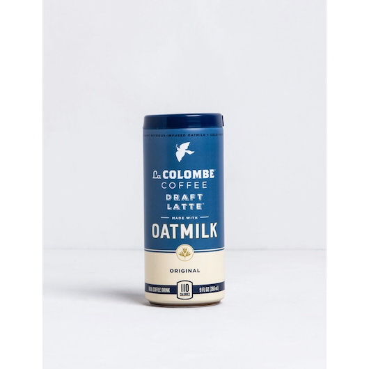 La Colombe进口代理批发 La Colombe 燕麦奶原味拿铁，9 液量盎司，每箱 12 粒