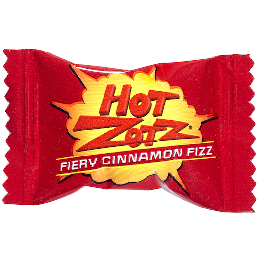 Hot Zotz进口代理批发 Hot Zotz 肉桂汽水糖，46 颗，每箱 12 颗