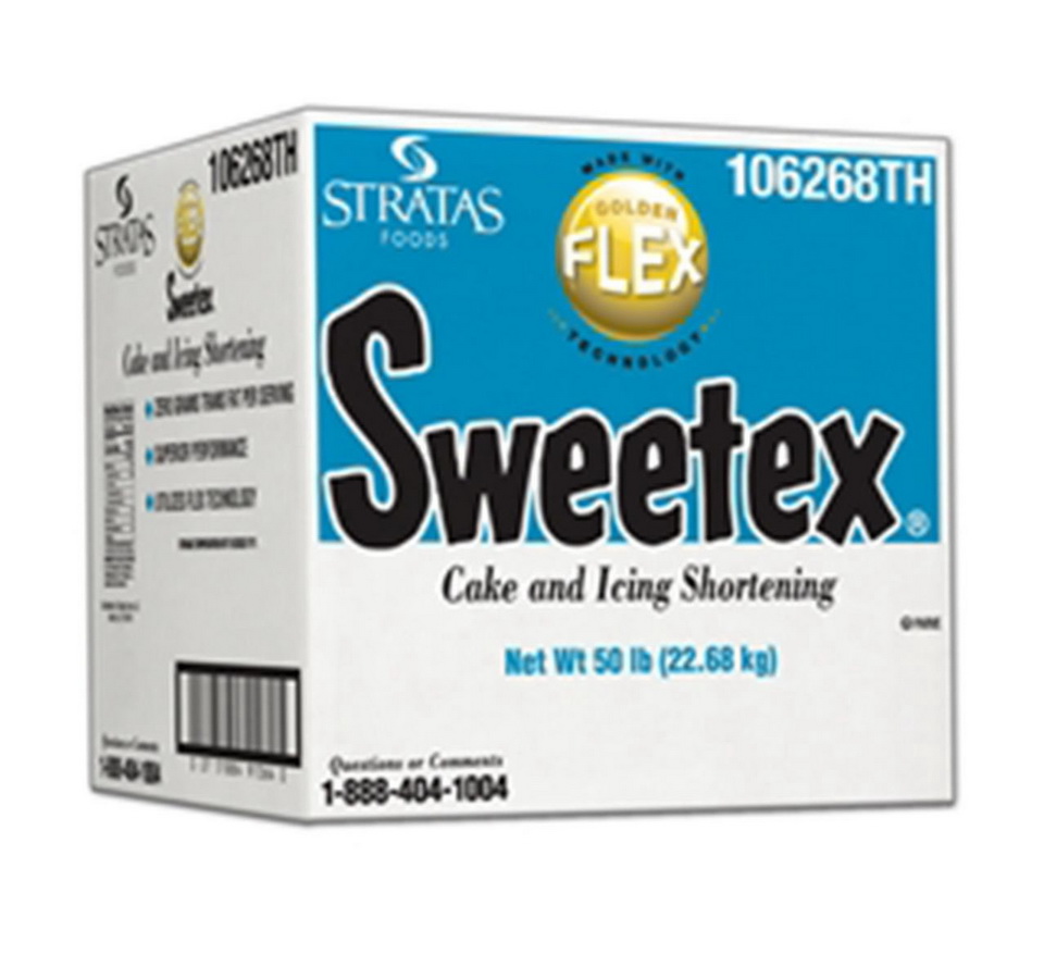 Sweetex进口代理批发 Sweetex Flex 蛋糕和糖霜起酥油 50 磅，248080