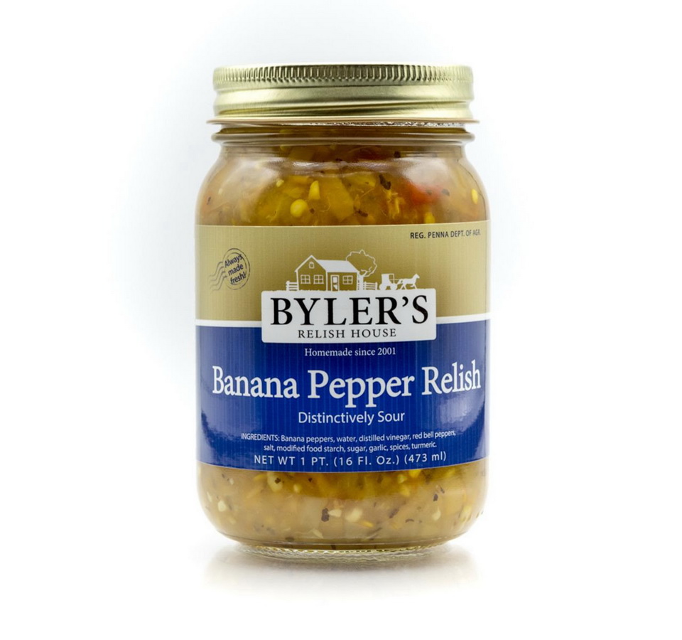 Byler's Relish House进口代理批发 Byler's Relish House 香蕉胡椒调味品 12/16 盎司，447708