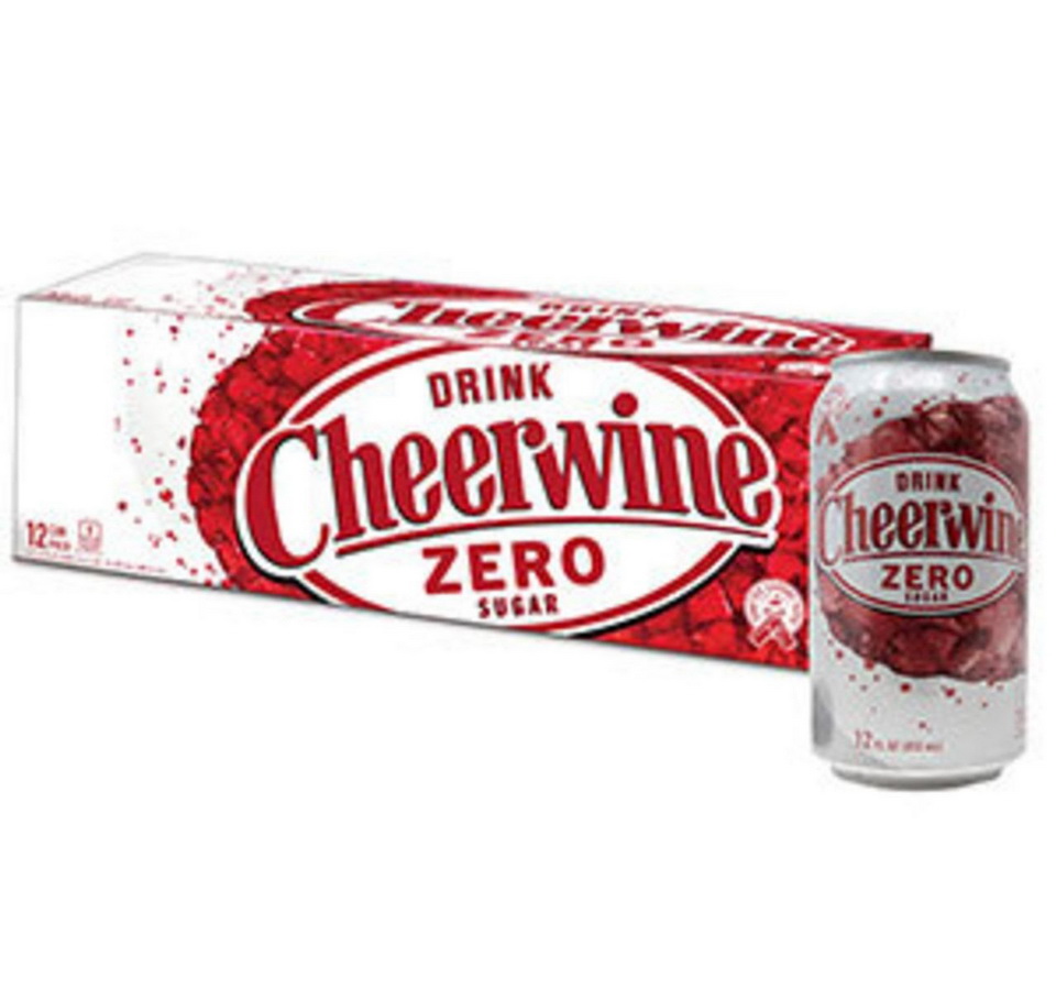 Cheerwine进口代理批发 零号Cheerwine，罐装12/12oz，458607