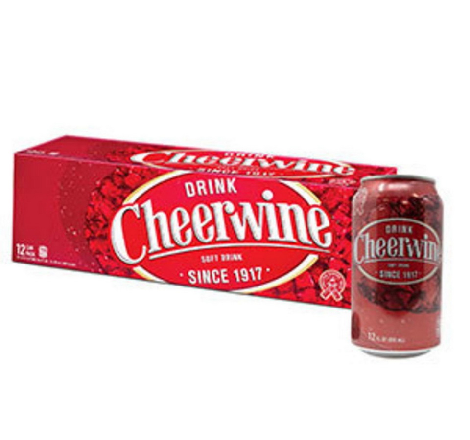 Cheerwine进口代理批发 啤酒罐 12/12oz, 458609