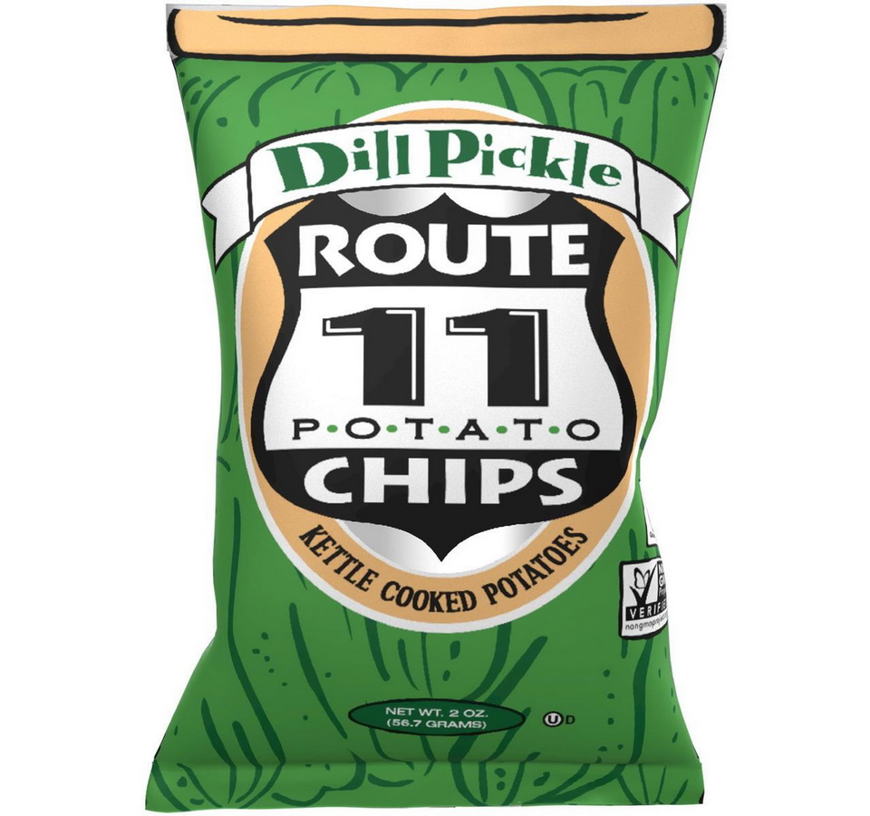 Route 11 Chips进口代理批发 Route 11 Chips 莳萝泡菜片 30/2 盎司，514454