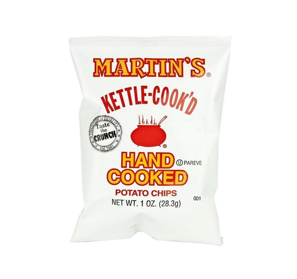 Martin's进口代理批发 Martin's Kettle 熟薯片 30/1 盎司，527361