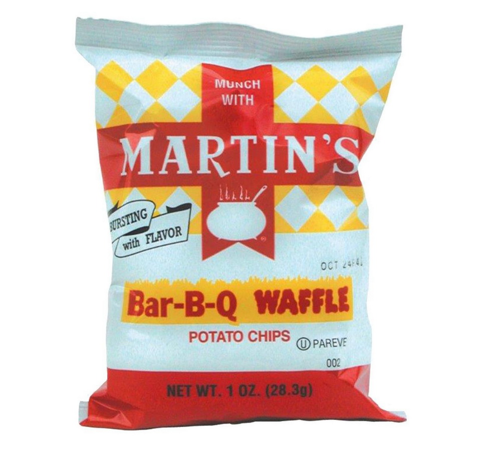 Martin's进口代理批发 Martin's Bar-BQ 华夫饼片 30/1 盎司，527363