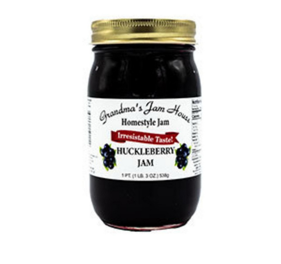 Grandma's Jam House进口代理批发 奶奶果酱屋哈克贝利果酱 12/16 盎司，570305