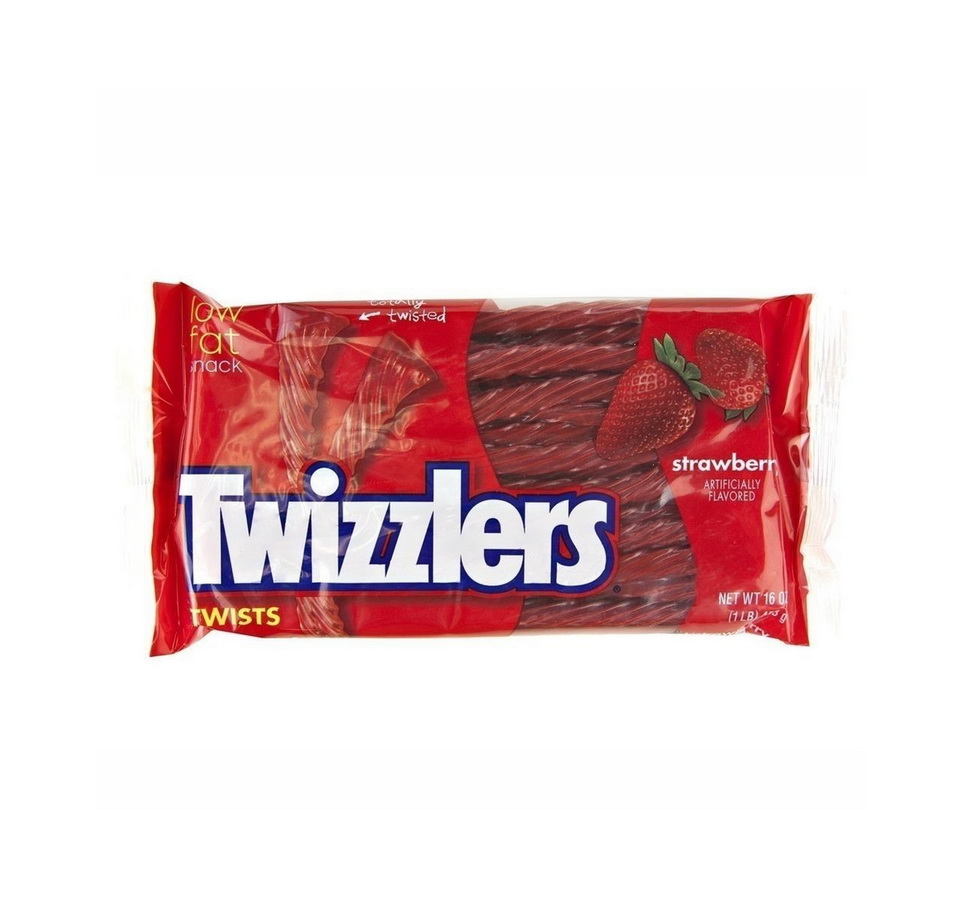 Twizzler进口代理批发 Twizzler 草莓麻花 24/1 磅，660178