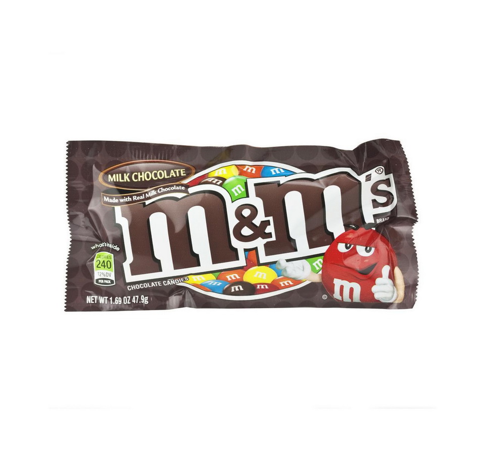 MARS进口代理批发 MARS M&M's 牛奶巧克力糖 36 克拉，699729