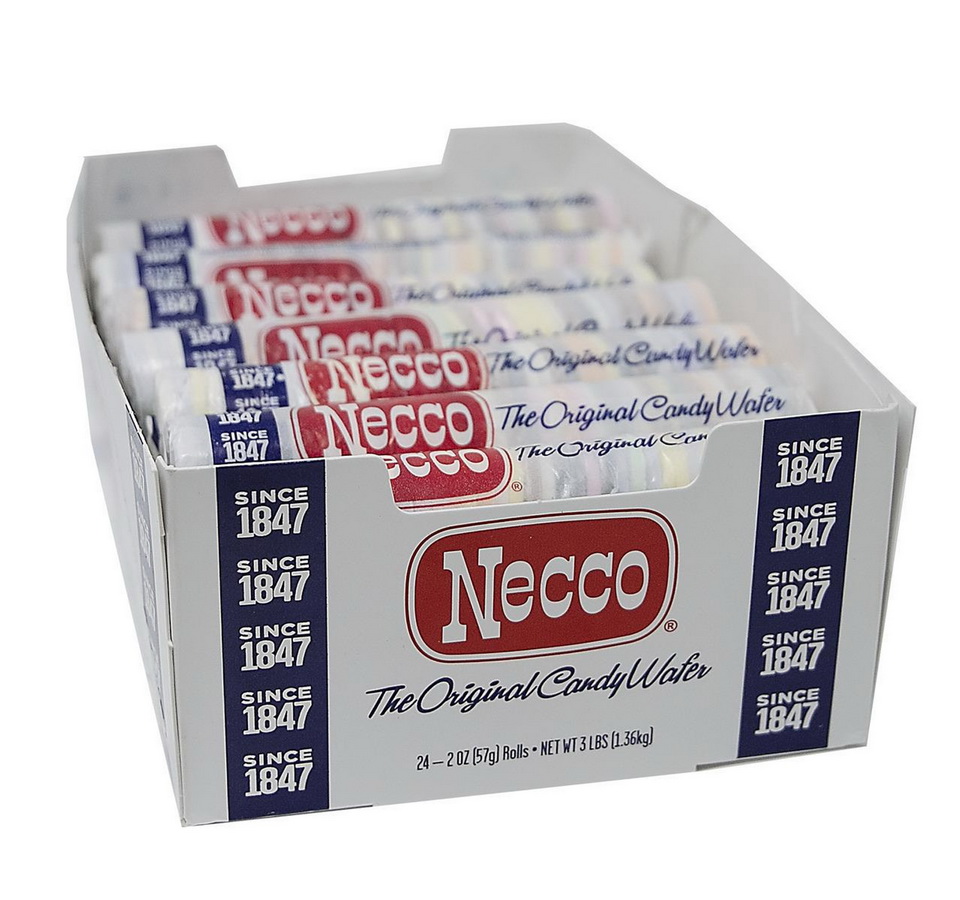 Necco进口代理批发 Necco 威化卷 12/24 克拉，732140