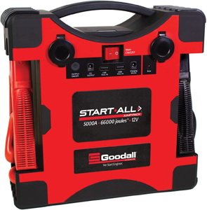 Goodall进口代理批发 Goodall JP-12-5000-002T 启动所有跳跃包 5000A 66000 焦耳