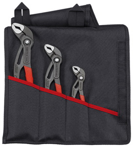 Knipex Tools Lp进口代理批发 Knipex Tools Lp KX001955S9 3 件套眼镜蛇工具卷套装