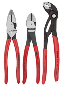 Knipex Tools Lp进口代理批发 Knipex Tools Lp KX9K0080157US 3 件套专业钳子套装