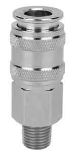 Milton进口代理批发 Milton S-744 通用连接器 1/4" 主体；1/4" MNPT