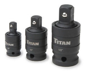 酷牌库|商品详情-Titan Tools进口代理批发 Titan Tools 16151 3 件套无销锁定冲击万向接头套件