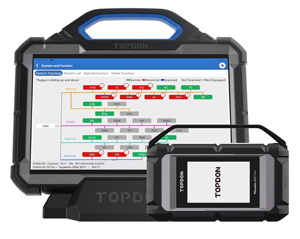 Topdon进口代理批发 Topdon TPTD52110063 Phoenix Max J2534 诊断扫描工具