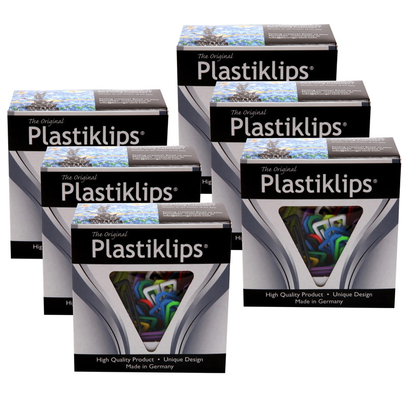 Plastiklips进口代理批发 Plastiklips BAUMLP0600-6 Plastiklips 大盒 200 个（6 包）