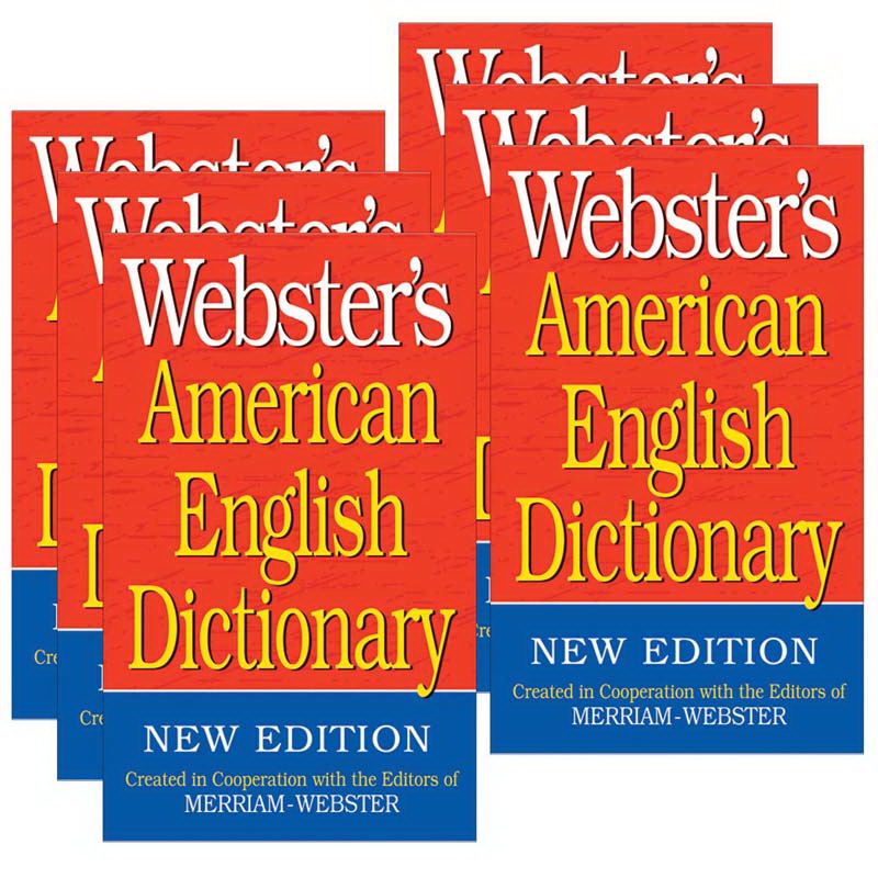 Webster's进口代理批发 韦氏 FSP9781596951143-6 韦氏美式英语词典 (6 EA)