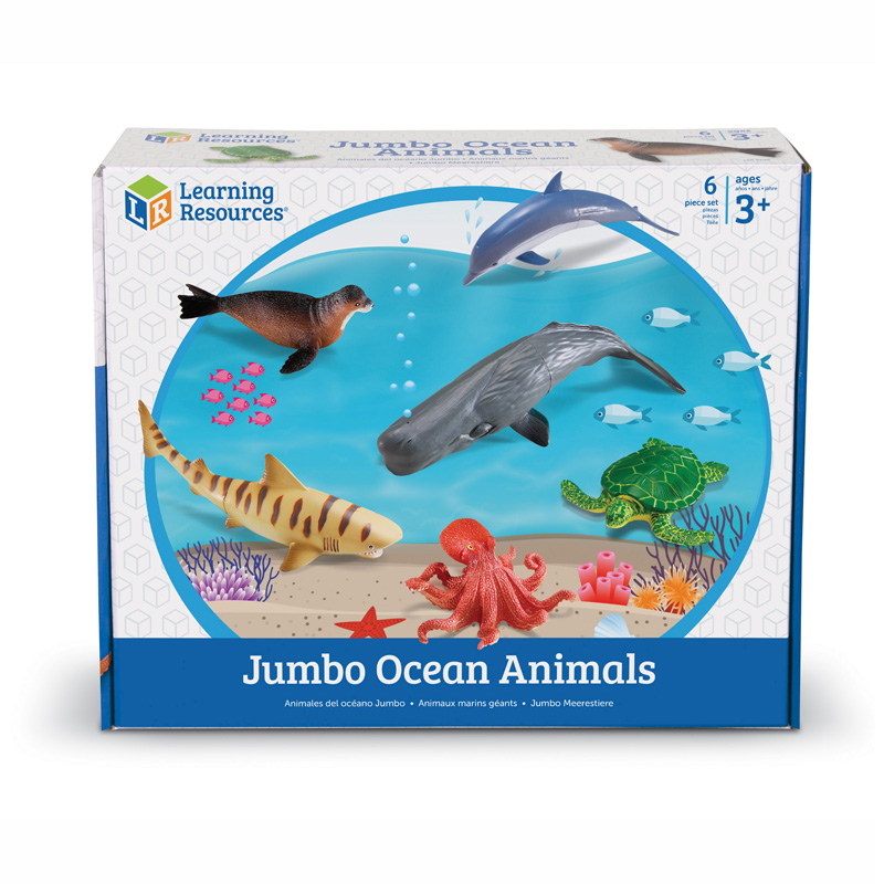 最安値に挑戦】 知育玩具 Age Pieces, 6 Animals, Sea Animals, Ocean 