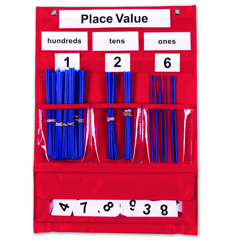 ler2523 Learning Resources Double-sided Tabletop Pocket Chart 20" X 16" 