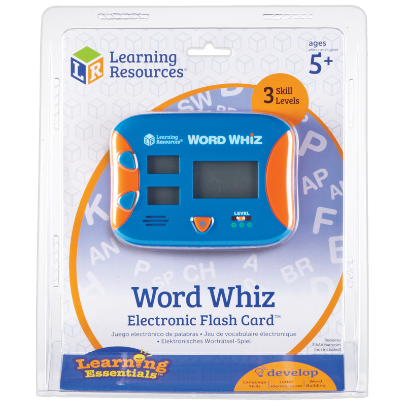 Learning Resources LER6964 Word Whiz Electronic Flash Card for sale online 