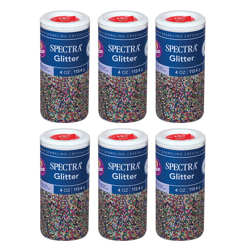 Spectra进口代理批发 Spectra PAC91690-6 Spectra Glitter 4Oz 多颗闪亮晶体（6 个）