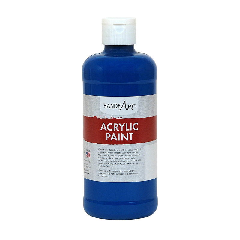 Rock Paint / Handy Art进口代理批发 岩石涂料 / Handy Art RPC101065 丙烯酸涂料 16 盎司超蓝色