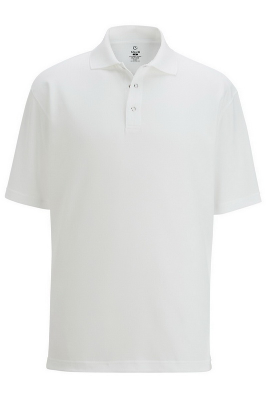 Edwards Garment进口代理批发 Edwards Garment 1586 餐饮服务网眼 Polo 衫（正面按扣）