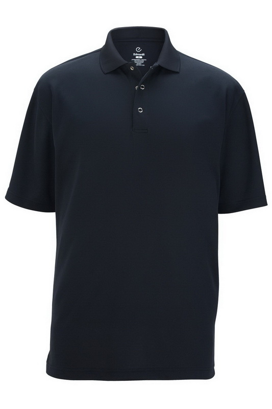 酷牌库|商品详情-Edwards Garment进口代理批发 Edwards Garment 1586 餐饮服务网眼 Polo 衫（正面按扣）