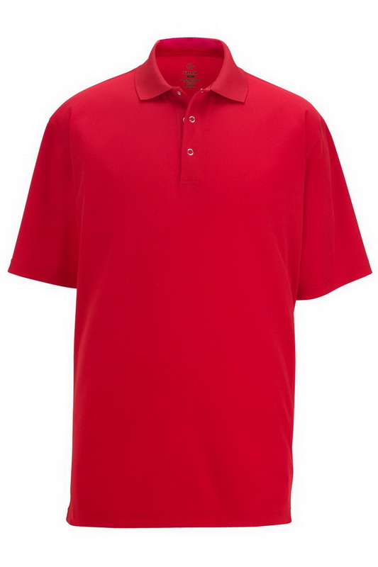 酷牌库|商品详情-Edwards Garment进口代理批发 Edwards Garment 1586 餐饮服务网眼 Polo 衫（正面按扣）