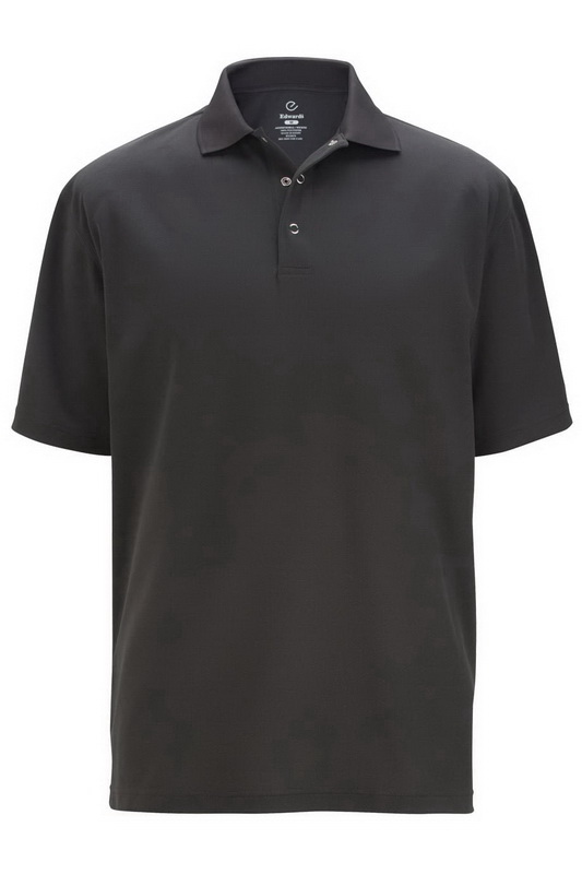 酷牌库|商品详情-Edwards Garment进口代理批发 Edwards Garment 1586 餐饮服务网眼 Polo 衫（正面按扣）