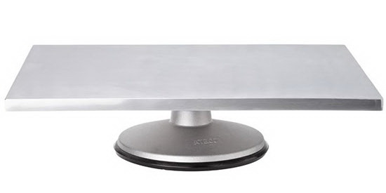 Ateco 612 Revolving Cake Stand with Non-Slip Pad Sale, Reviews. - Opentip