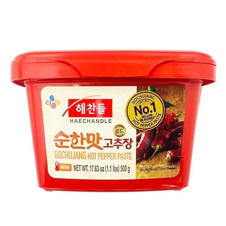 酷牌库|商品详情-CJ进口代理批发 CJ Gochujang 红辣椒酱（温和 176977），500 G，20 盒