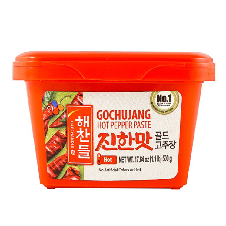 CJ进口代理批发 CJ Gochujang 红辣椒酱（热 178149），500 G，20 盒