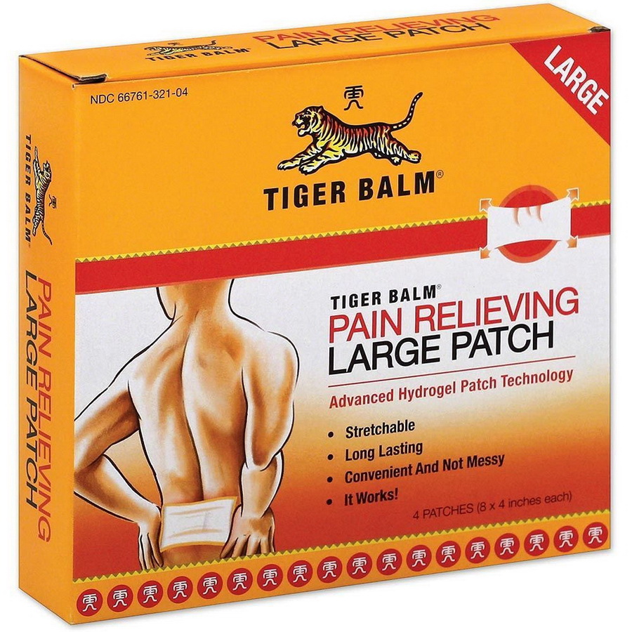 Tiger Balm进口代理批发 Tiger Balm 112810 Tiger Balm 贴片大号