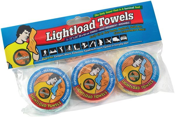 LIGHTLOAD TOWEL进口代理批发 轻量毛巾（3 件）